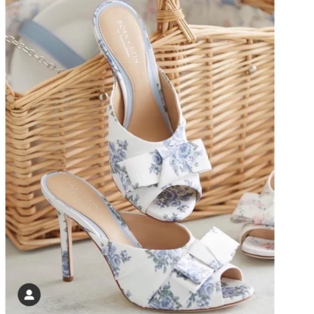 Antonio Melani x Born on Fifth Arden Bird Bow Dress Sandals